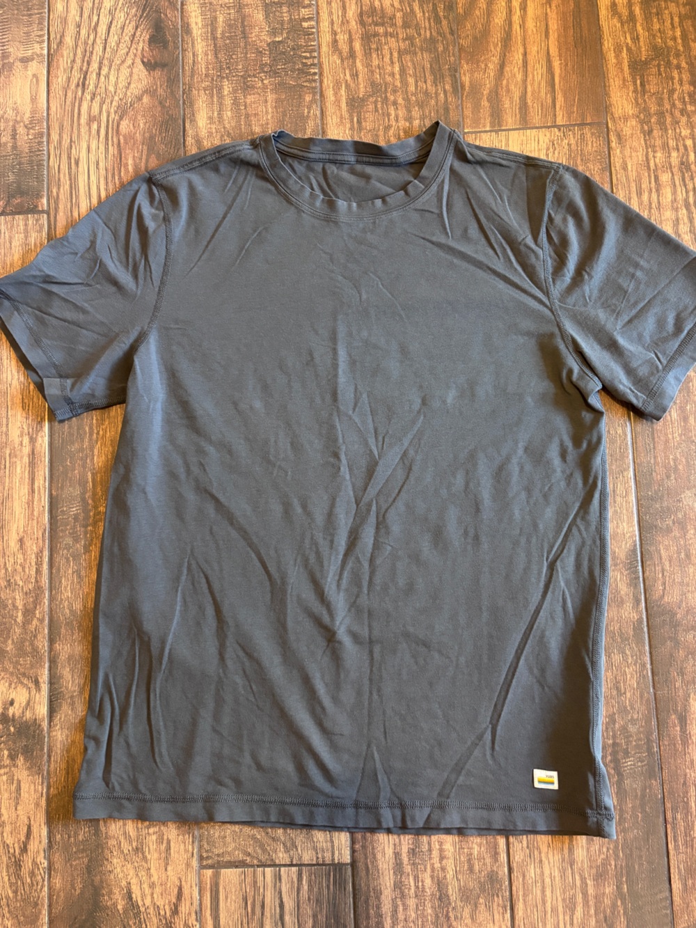 Vuori Charcoal Short Sleeve Crew Tee